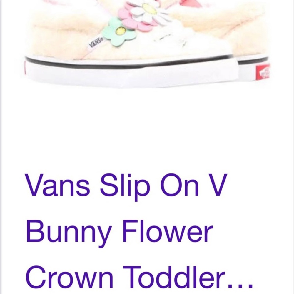 Girls VANS SZ-9.5 - Picture 2 of 7